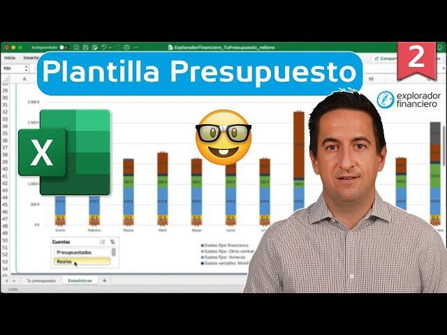 Tutorial Plantilla de Presupuestos en Excel de Explorador Financiero | Descarga gratuita | Parte 2/2