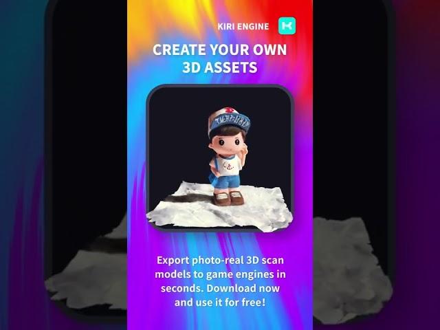 KIRI Engine - 3D Scanner App: Showcasing 3D scans (1080x1920)