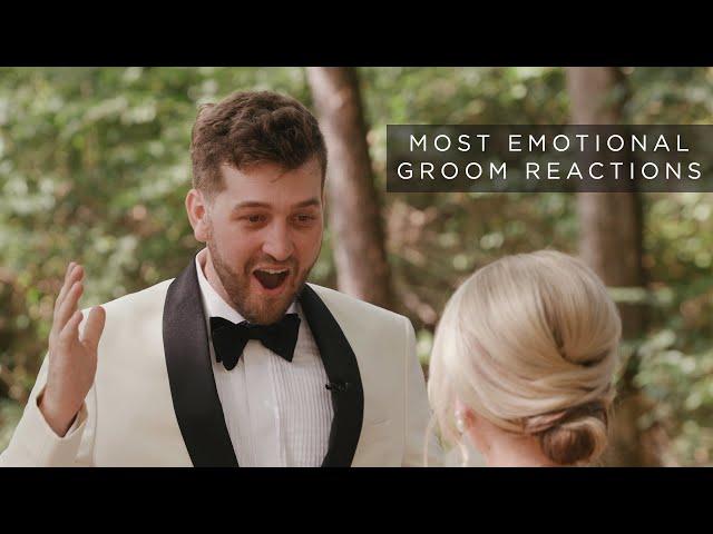 THE BEST Groom Reactions to Their Brides | First Look Compilation