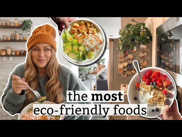 what a "climatarian" actually eats in a day | most eco-friendly food