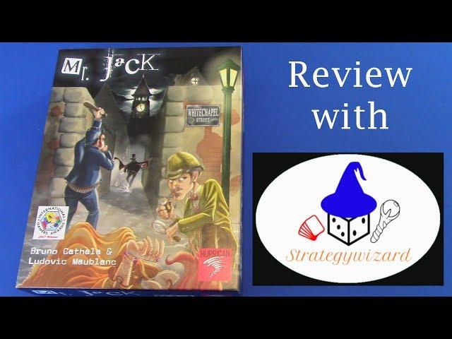 Mr. Jack Review with Strategywizard