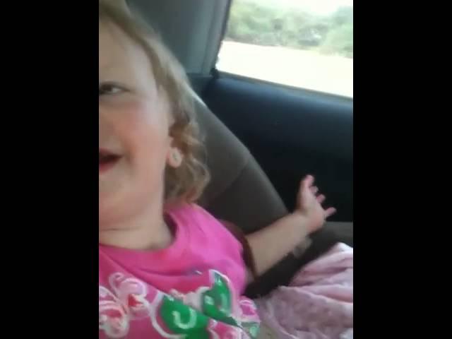 ABC's sung by a two year old