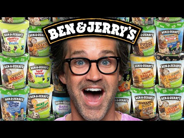 We Tried EVERY Ben & Jerry's Ice Cream Flavor (Part 2)