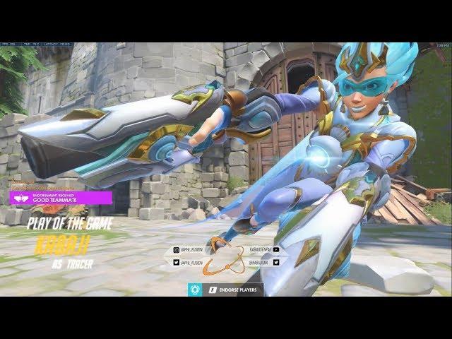 Overwatch Kabaji Playing Tracer & Widowmaker Showing His Sick Aim Skills