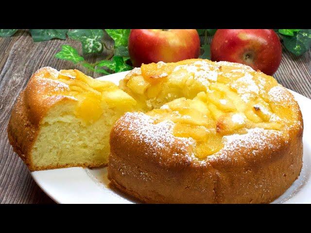 Easy Apple Cake Recipe - Super Soft and Fluffy Apple Cake