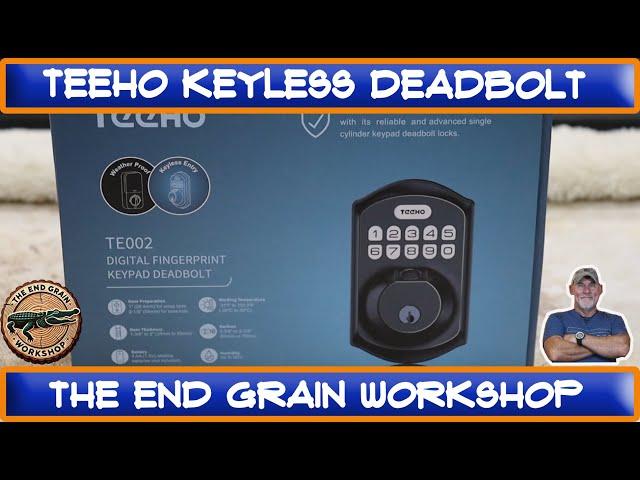 How to install a keyless deadbolt - The End Grain Workshop