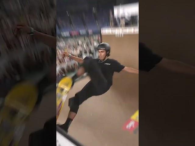 JD Sanchez wins silver in Men’s Skateboard Vert at #XGamesOsaka 2025!