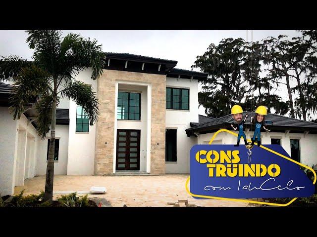 Vlog: TOUR POR UMA CASA DE $2.1MILHÕES DE DÓLARES COM 483m² | #ConstruindoComTatiCelo