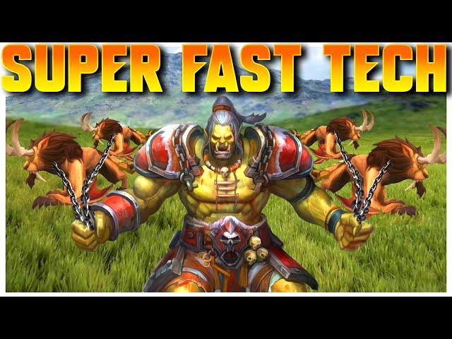 Grubby | WC3 | Super FAST TECH!