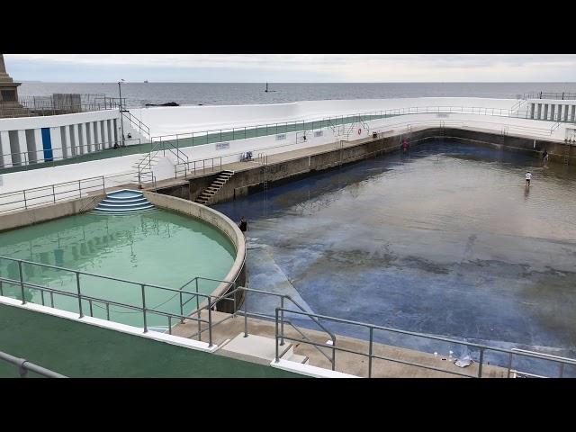 Penzance Cornwall Jubilee Pool August 2018 pre reopening