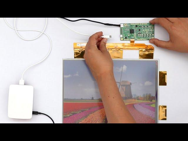 13.3" ACeP FIRST FULL-COLOR ePaper Display (E Ink) – HOW TO RUN with TCON T1000 Board