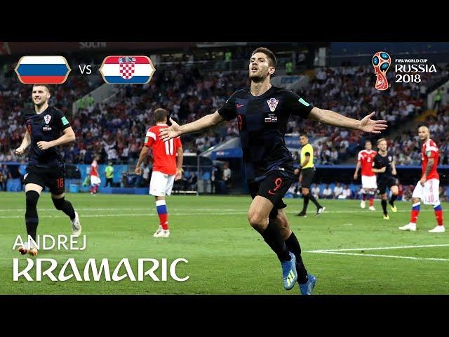 Andrej KRAMARIC Goal - Russia v Croatia  – MATCH 59