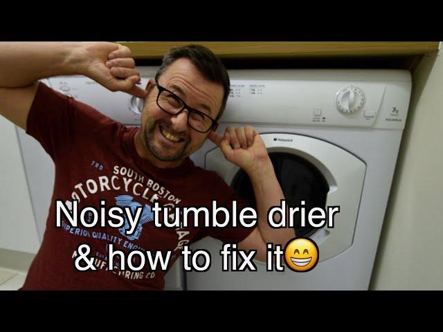 How to fix the screeching, squealing noise coming from your tumble dryer (Hotpoint, Indesit, Creda)