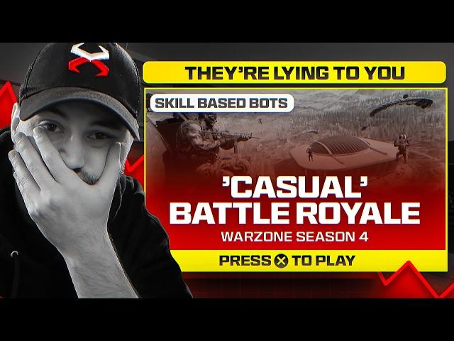 I EXPOSED the UGLY TRUTH about Warzone’s Casual Mode.. (Season 4)