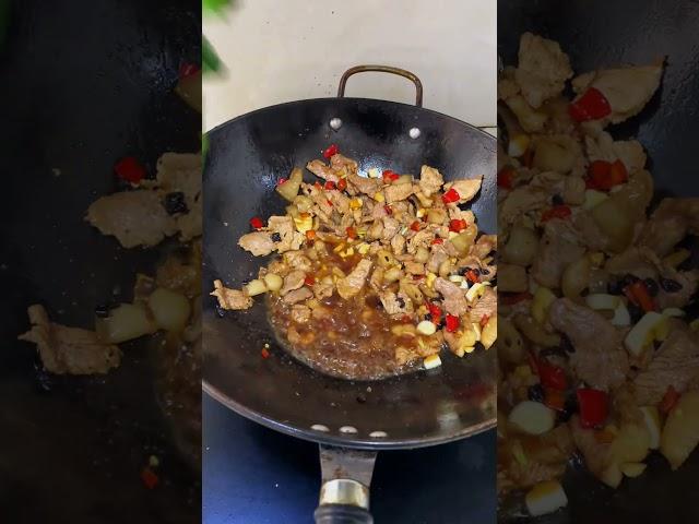农家一碗香，每个湖南孩子都会做的吧#湖南 #农家一碗香 #农家小炒肉#下饭菜