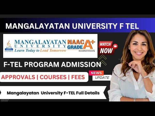 Mangalayatan University F-TEL Admission | Mangalayatan University F-TEL Courses and Fee Structure