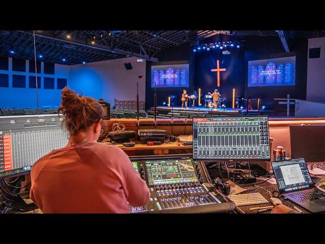 Church Mixing Console Upgrade (Allen & Heath Avantis + Waves SuperRack)