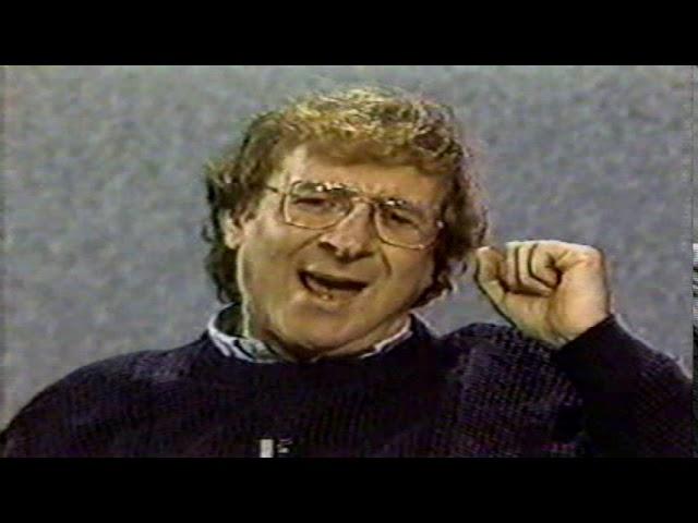 1988 Steve Landesberg Interview Clip "Jewish Hunters and Hockey Players"