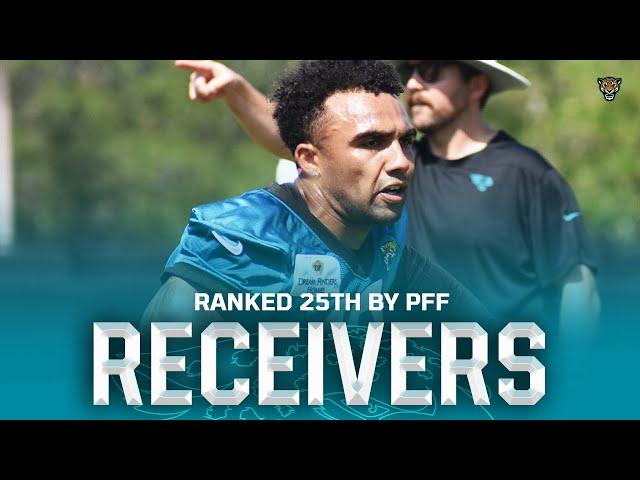 Jaguars Receiving Corps Ranked 25th