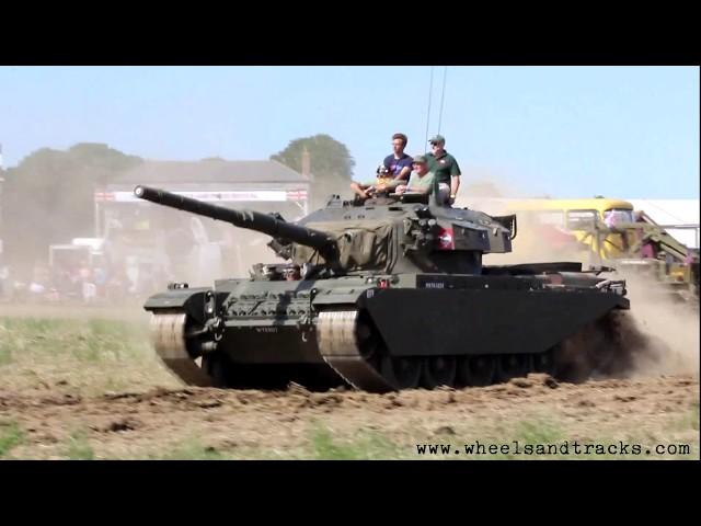 Swiss Army Centurion Tank at the W&P Show Folkstone 2014