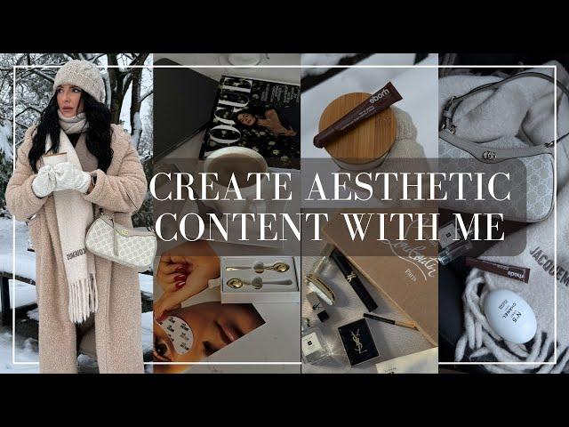 How To Create & Edit Aesthetic Videos (Instagram Reels, TikToks & Capcut) a cozy winter morning vlog