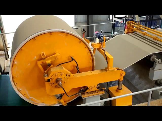 Fiber cement board making machine