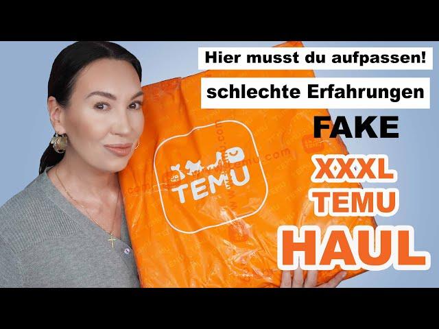 XXXL TEMU HAUL im Test / schlechte Erfahrungen / NICHT GESPONSERT! #natalinordbeauty