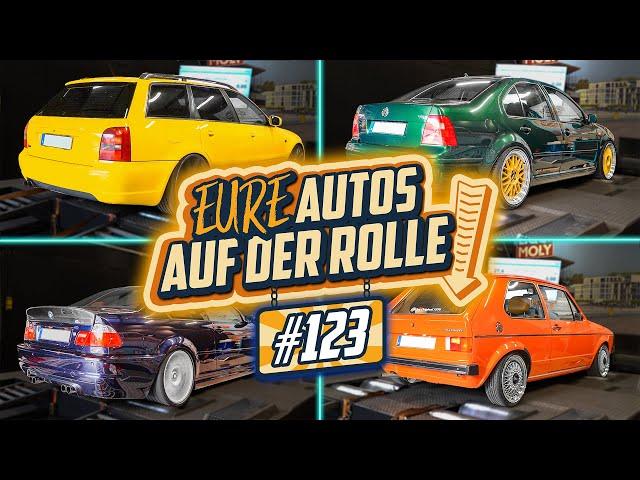 ALPINA DUELL unter ZWILLINGEN! - Prüfstandstag Halle77 - MARCO nimmt EURE Autos ran!