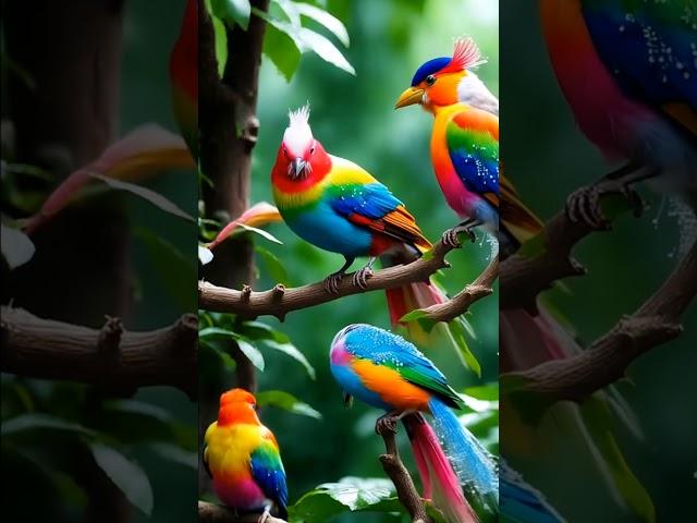 Wonderful birds in the forest #birds #wildlife