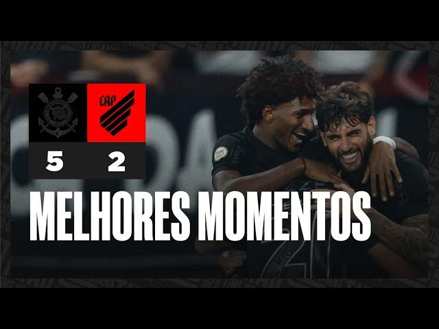 MELHORES MOMENTOS: Corinthians 5 x 2 Athletico | Brasileirão 2024