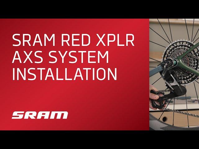 SRAM RED XPLR AXS System Installation