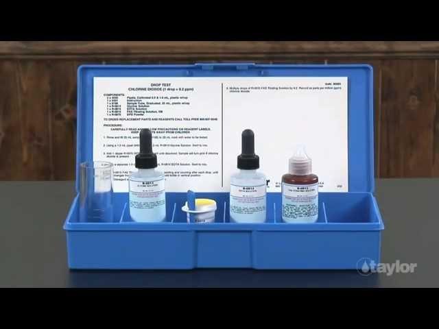 Testing for Chlorine Dioxide Using Taylor’s K-1502
