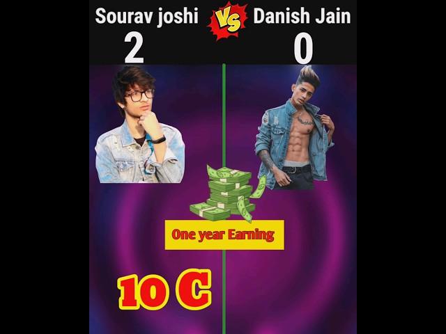 Sourav Joshi Vs Danish Jain #shorts #youtubeshorts #shortsfeed #viralshort
