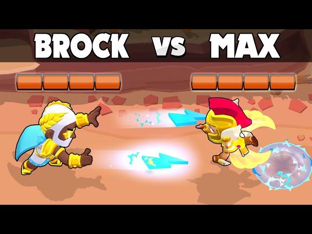 BROCK vs MAX Zeus VS Hermes