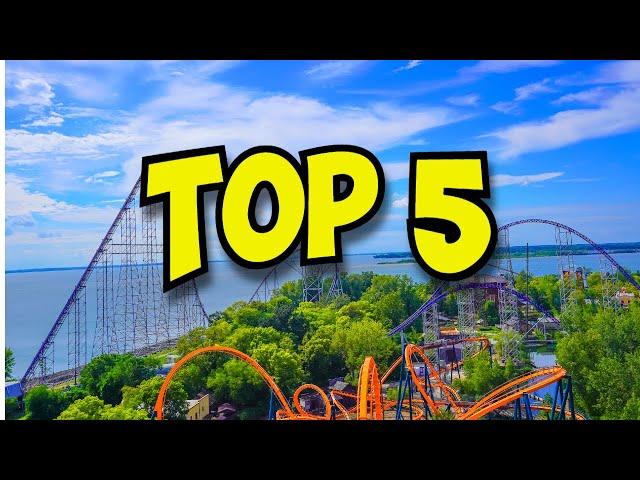 Top 5 Roller Coasters at Cedar Point (2024)