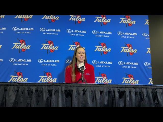 Tulsa women's basketball coach Angie Nelp previews 2024-25 season