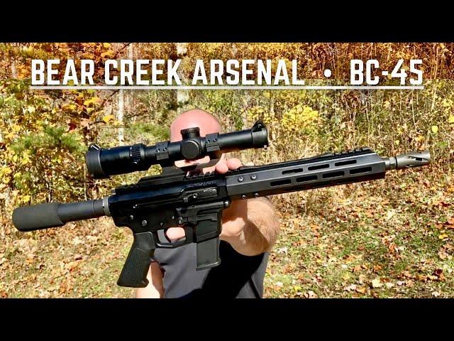 The BC-45...A WICKED Little 45 ACP AR Pistol!!!