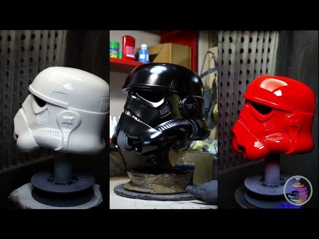 Making EPIC Star Wars Helmets Armor Costumes Using 3D Printing Technology