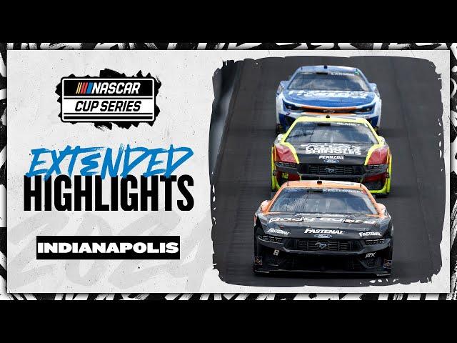 NASCAR Official Extended Highlights | Brickyard 400 from Indianapolis Motor Speedway