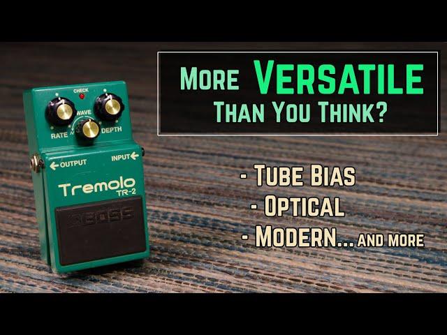 Tremolo Masterclass Using The Boss TR-2 Pedal