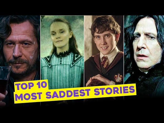 Top 10 Most Heartbreaking Backstories In Harry Potter | Harry Potter Explained