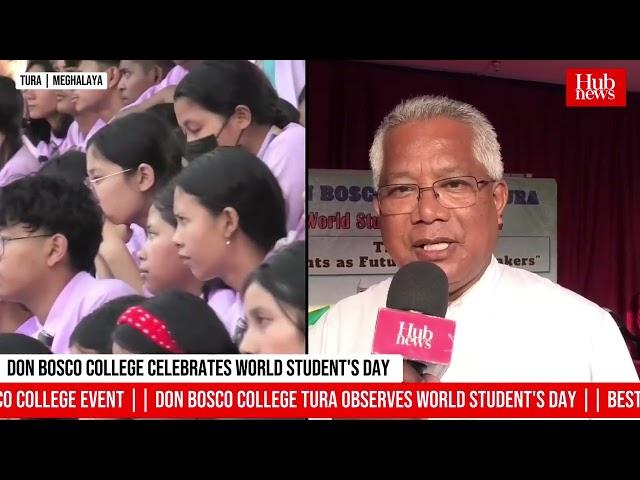 Tura’s Don Bosco College celebrates World Student's Day