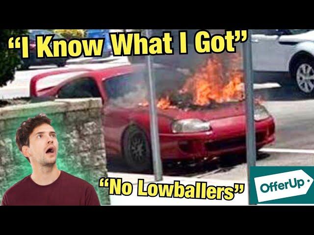 WHO WOULD PAY THAT FOR A BURNT DOWN SUPRA?!? (Ricer Cars For Sale)