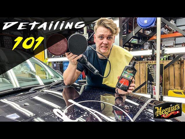 How to remove SWIRLS and SCRATCHES using ULTIMATE COMPOUND - Detailing 101 Ep.4