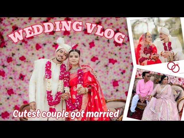 WEDDING VLOG || BHAI KI SHAADI || BARAAT DANCE || Beautiful wedding || Couple goals | cute couple