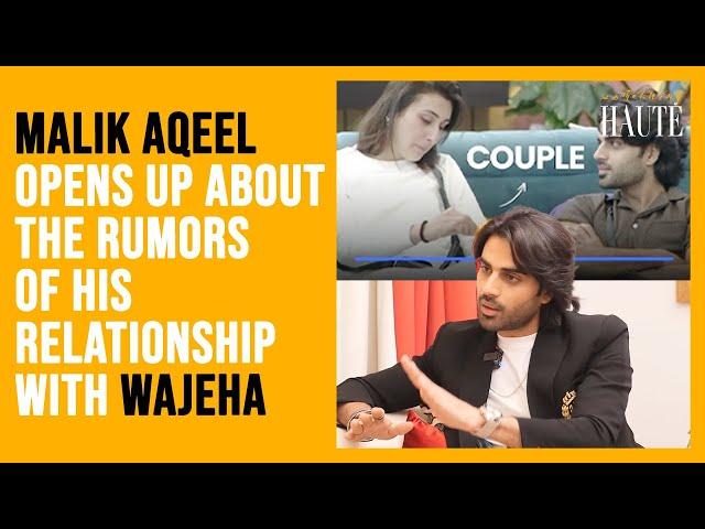 Malik Aqeel and Wajeha Khan | Are They More Than Friends? | Truth Revealed | Heart To Haute