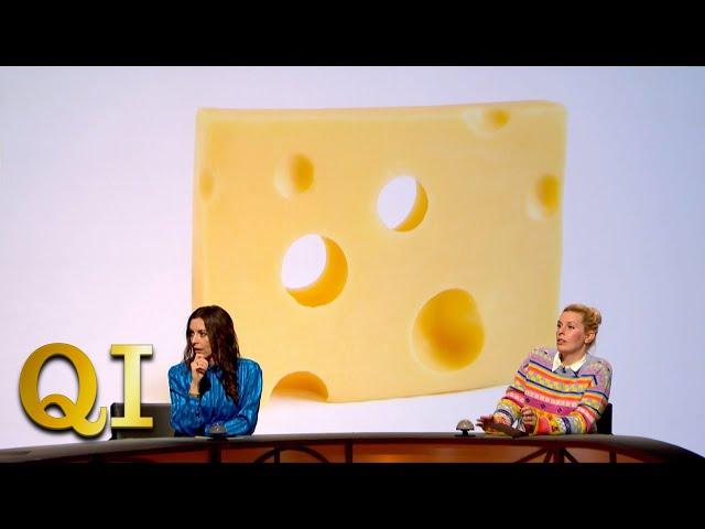 How Many Holes Are In This Cheese? | QI