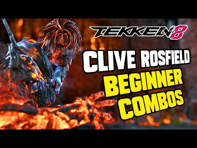 Tekken 8 - CLIVE ROSFIELD Beginner Combo Guide