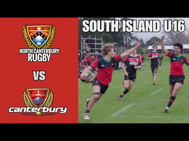 North Canterbury vs Canterbury Metro Red, South Island U16, 14th September 2024