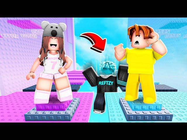 Boys VS Girls Troll Tower in Roblox!